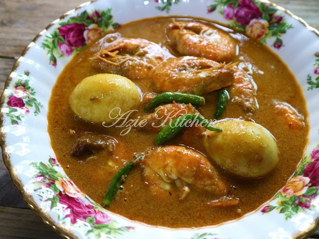 Gulai Udang Lauk Nasi Dagang