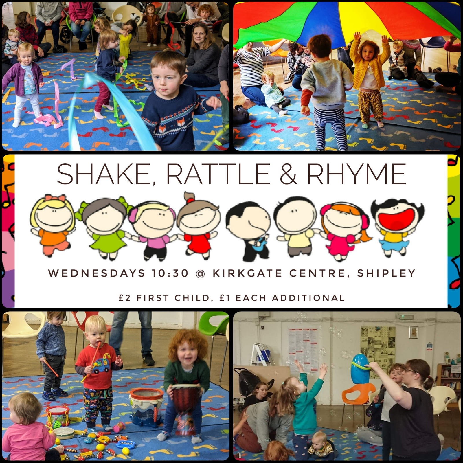 Little Sprout's Music Shake, Rattle and Rhyme This month for Shake