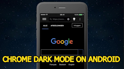 Dark mode Google Chrome || Cara Aktifkan Mode Gelap Google Chrome Di Android 