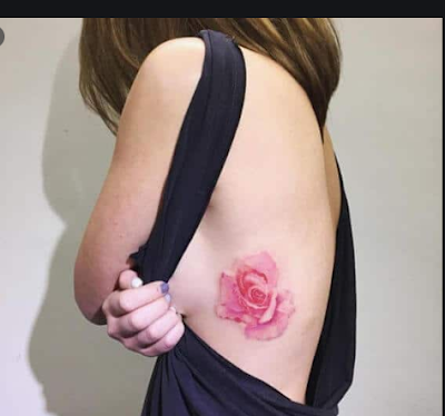 Roses are the foremost common flower design for tattoos, symbolizing love