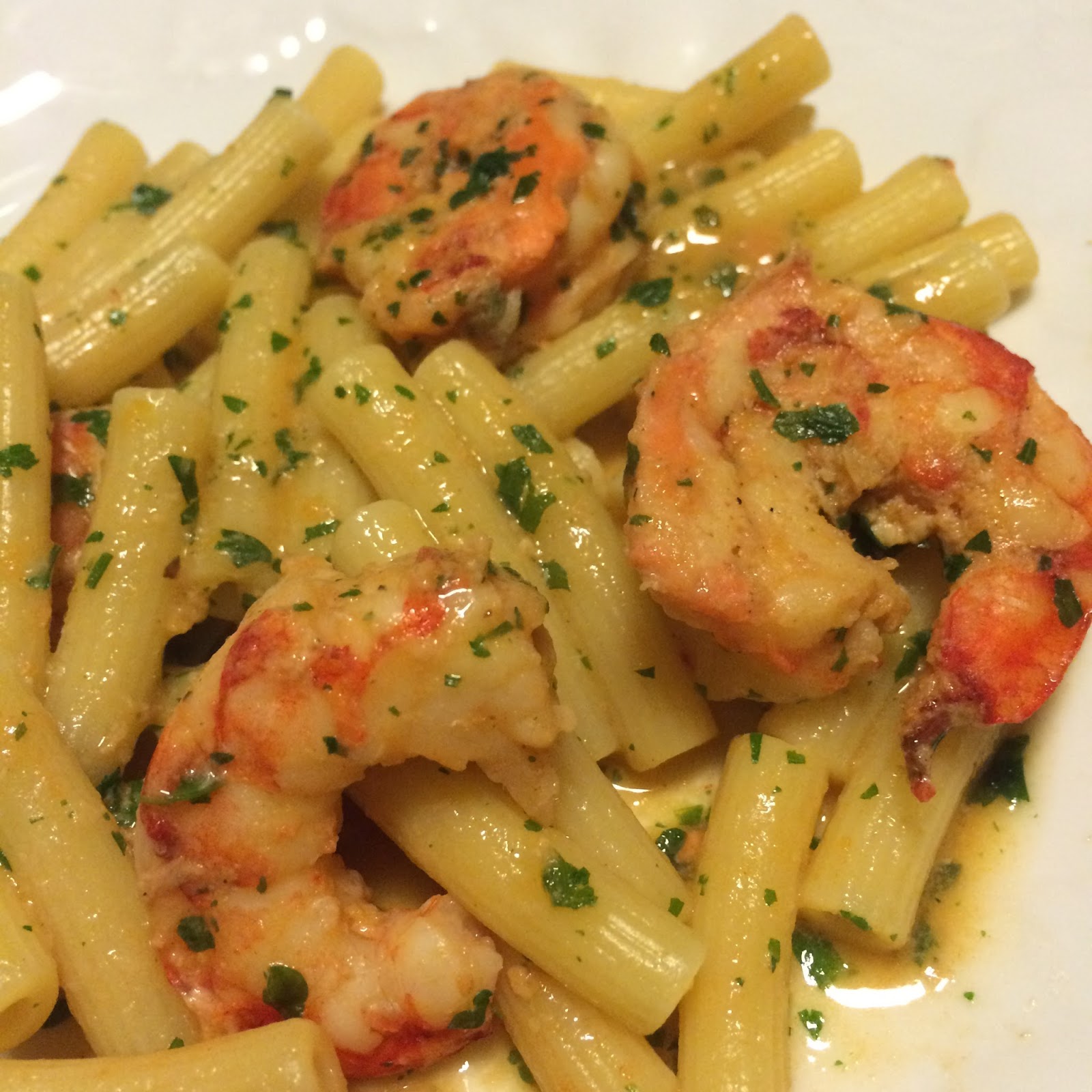 In cucina con Trilly Sedani con code di gambero e fumetto (bisque) di