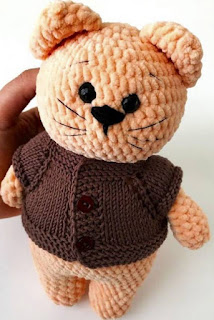 PATRON GRATIS GATO AMIGURUMI 40879