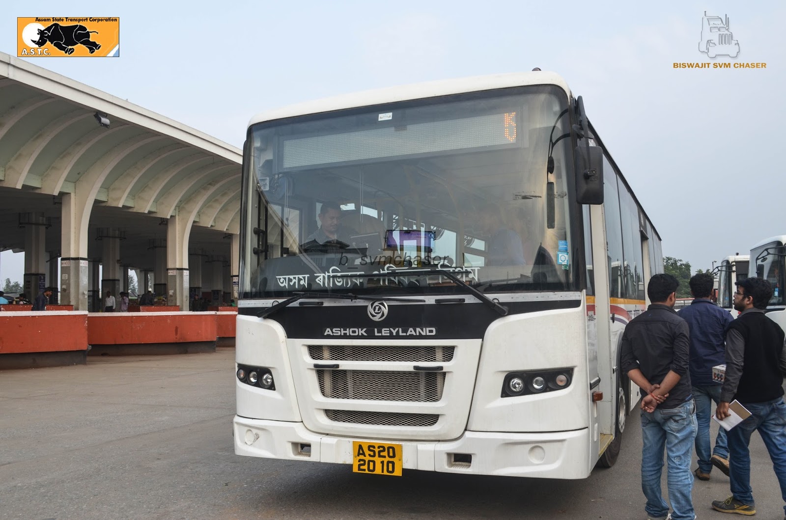 ASURTC (ASTC Subsidiary) Ashok Leyland Jan Bus AC City Service at