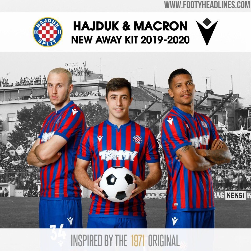 Macron Hajduk Split Away Jersey 2022-2023