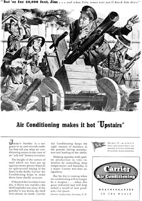 Carrier War -- Air Conditioning makes it hot upstairs