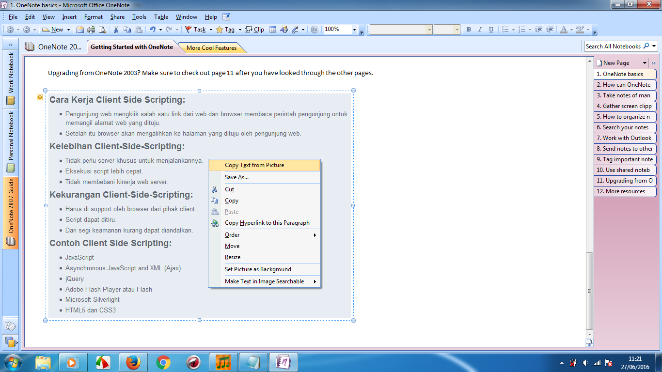 Cara Copy Text/Tulisan dari File Gambar/Image - ATwiwit.Net
