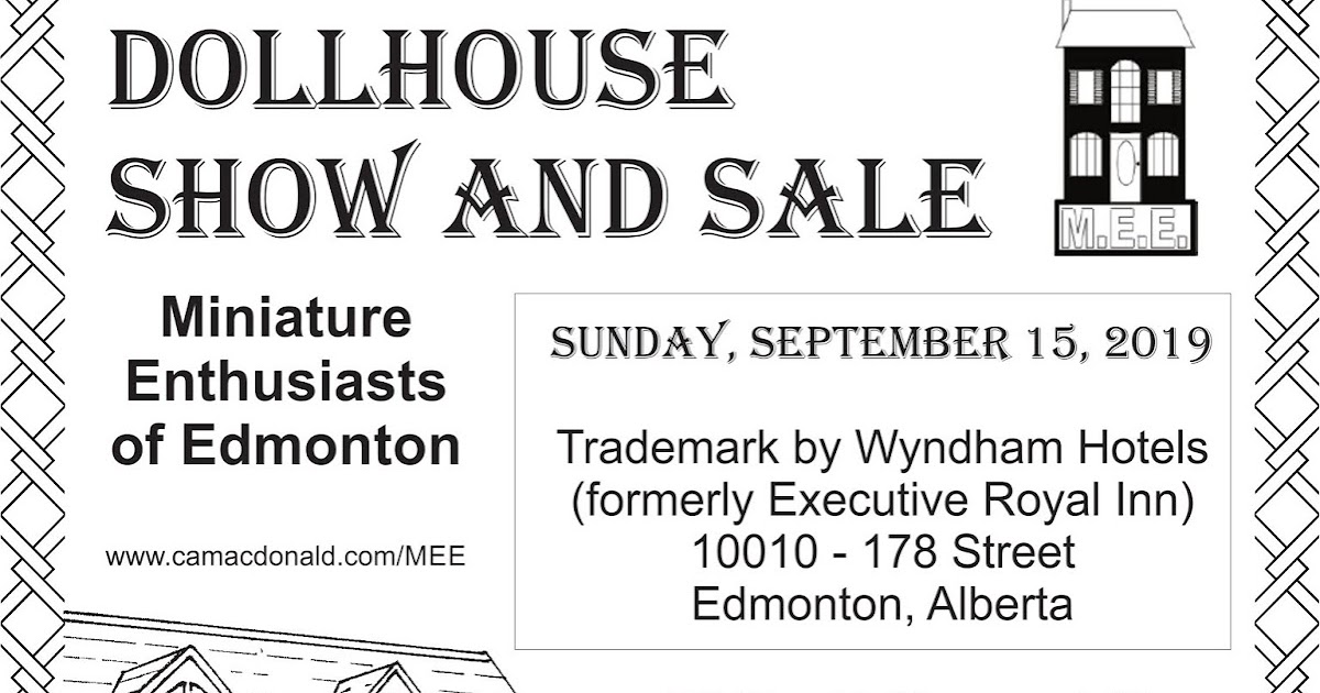 StAlbertMini Edmonton Miniature Show and Sale September 15, 2019