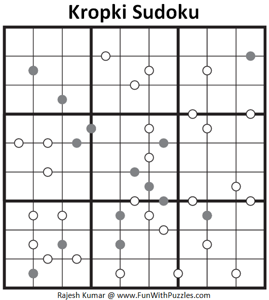 Kropki Sudoku (Fun With Sudoku #114)