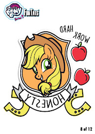 My Little Pony Tattoo Card 8 Series 5 Trading Card