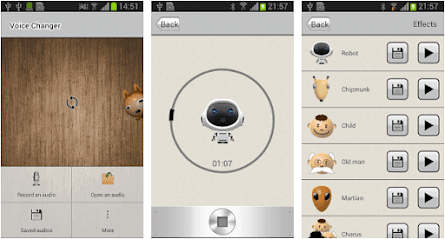 Aplikasi Voice Changer - AndroidRock