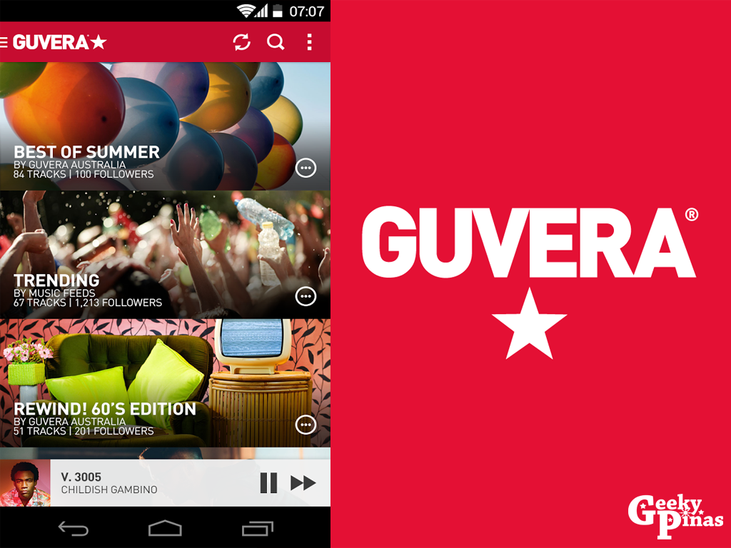Guvera Now Provides Free, Unlimited Music Access to Users in the Philippines