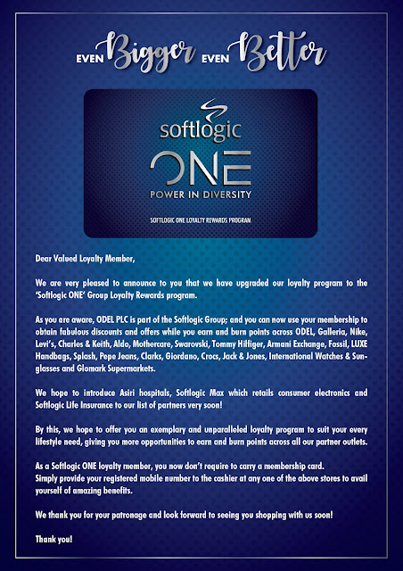 Loyalty Rewards Program >> Softlogic One Loyalty Rewards Program Loyalty Rewards Program >> Softlogic One Loyalty Rewards Program