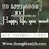 Unique Love Happy Life Quotes