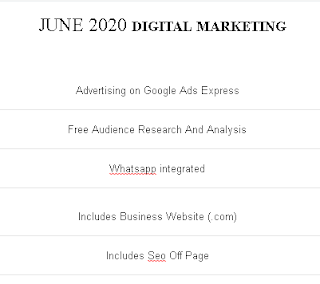 DIGITAL MARKETING - JUNE 2020 DIGITAL MARKETING - JUNE 2020