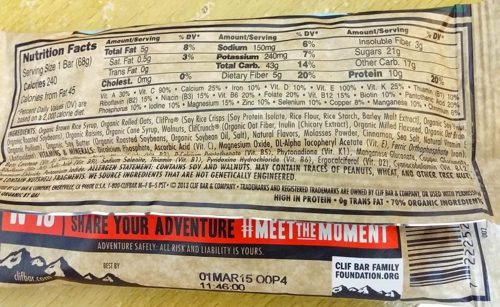 Are you too lazy to live? Energy bars Look out for these ingredients!