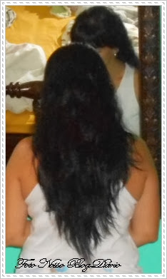 Preparando para o penteado Foto Nosso Blog Diário Dulcinéia de Sá