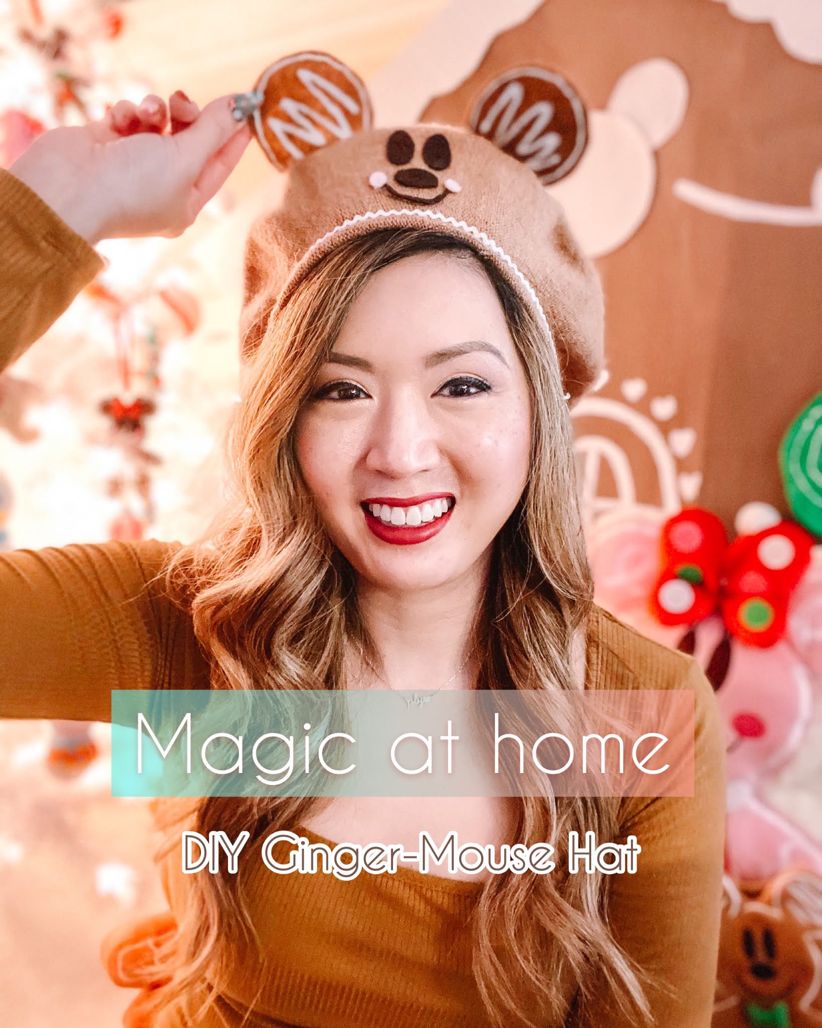 Magic at Home: DIY Gingerbread Mouse Hat - Our PB&J Adventure Book