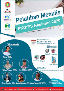 SOCIUS MEDIA: 70-an Peserta Aktif Tuntaskan Pelatihan Menulis Guru IPS 2020