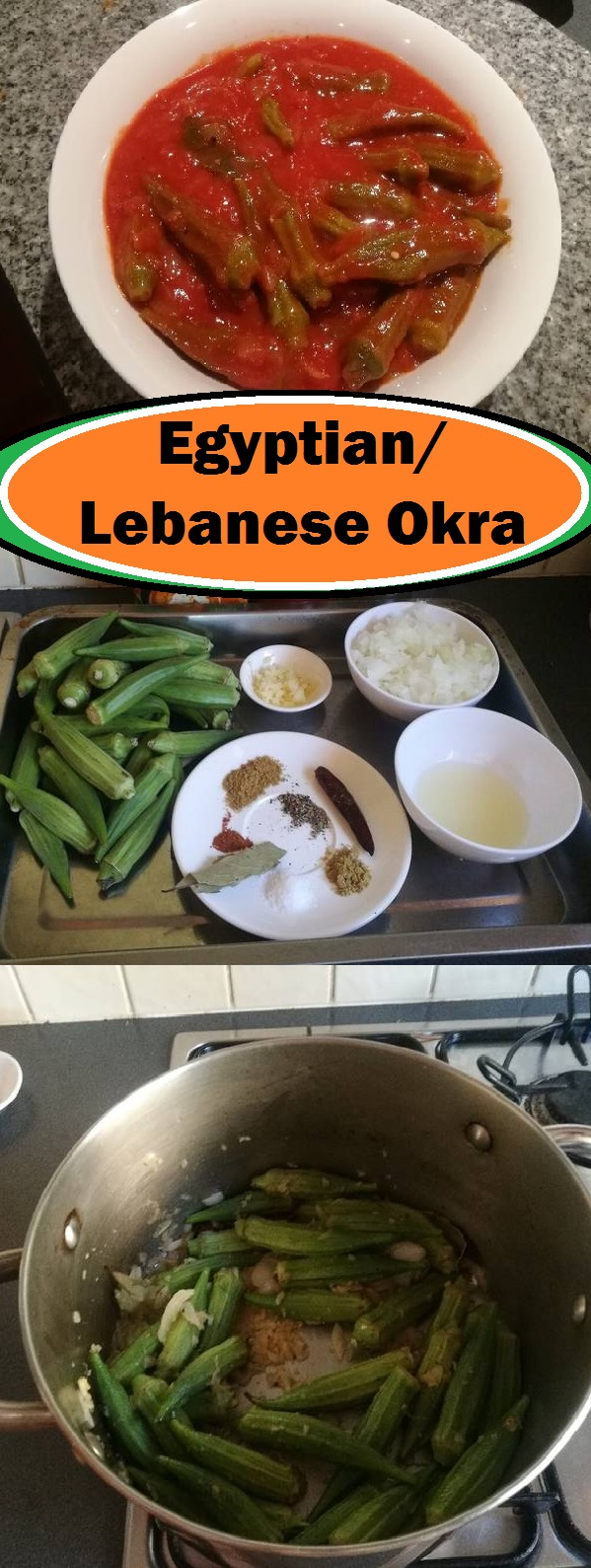 Egyptian / Lebanese Okra Food Wiches