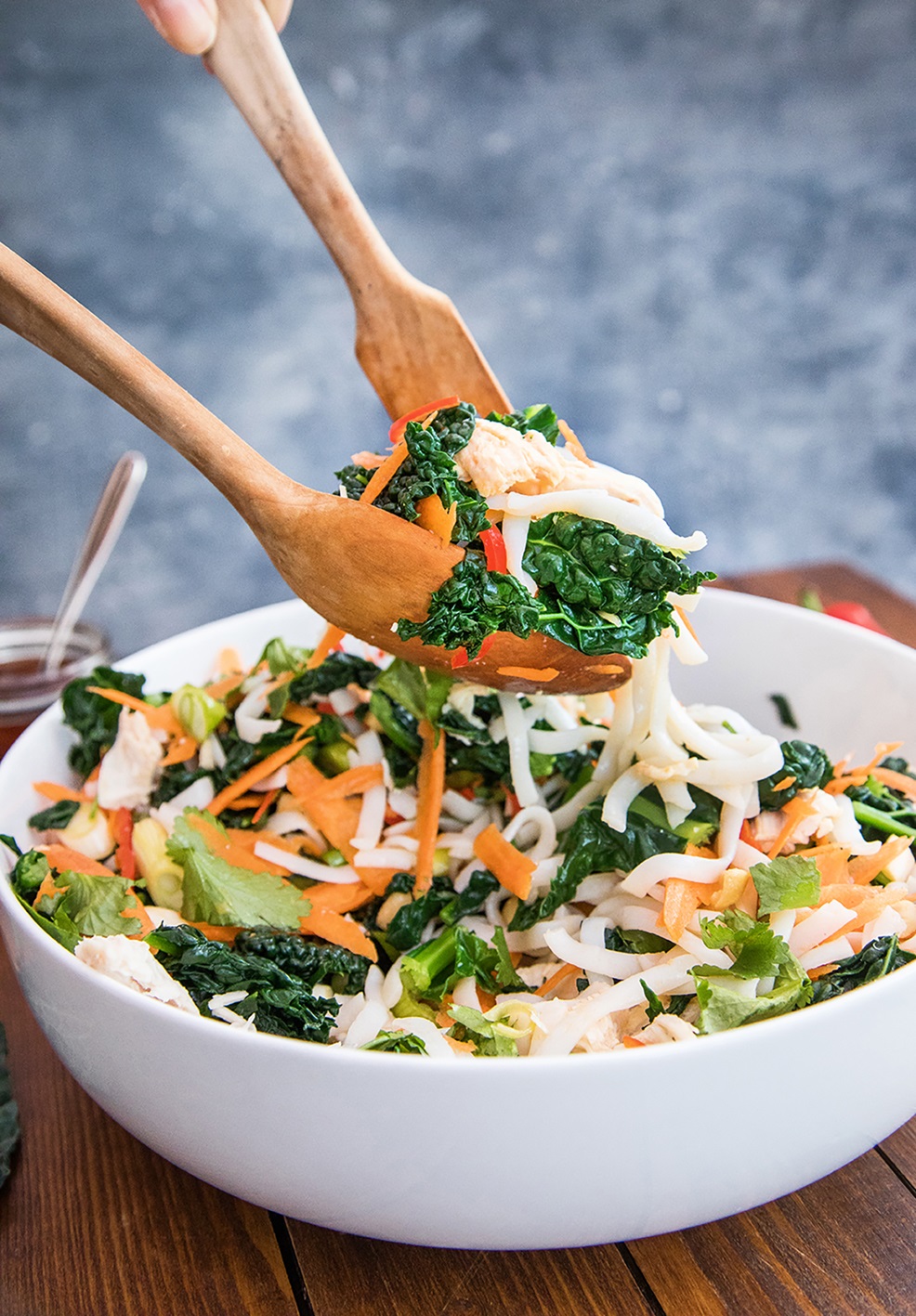 Asian Rice Noodle And Cavolo Nero Salad