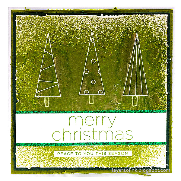 Layers of ink - Tree Card Tutorial by Anna-Karin Evaldsson. With Simon Says Stamp Cheer and Joy. Layers of ink - Tree Card Tutorial by Anna-Karin Evaldsson. With Simon Says Stamp Cheer and Joy.