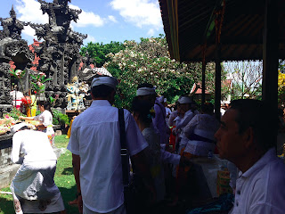 Galungan Ceremony At Dalem the Death Temple, Ringdikit, North Bali