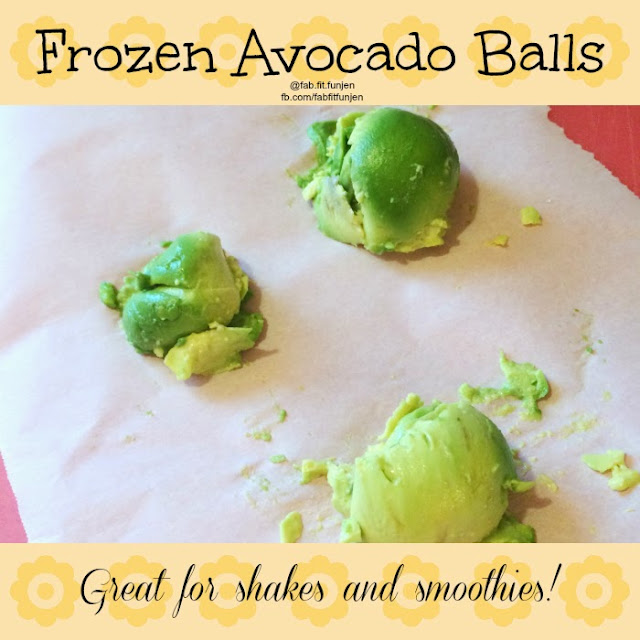 Frozen Avocado Balls Fab Fit FunJen