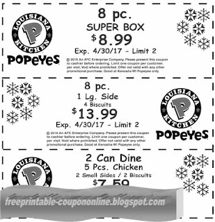 Free Printable Popeyes Chicken Coupons Free Printable Popeyes Chicken Coupons