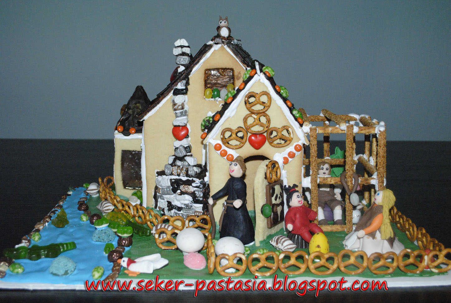 HANSEL &amp; GRATEL KURABİYE EV ŞEKER PASTASİA ♥♥♥ ANKARA BUTİK PASTA