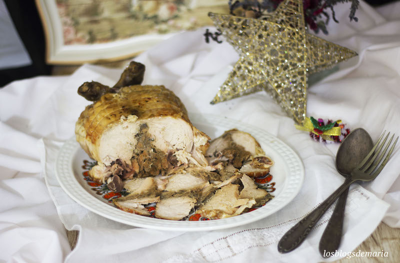 Ideas para Navidad, receta de Pollo relleno