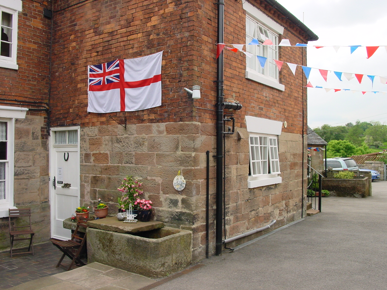 The Malthouse Bed and Breakfast nr Alton Towers Flag Mad at The Malthouse!