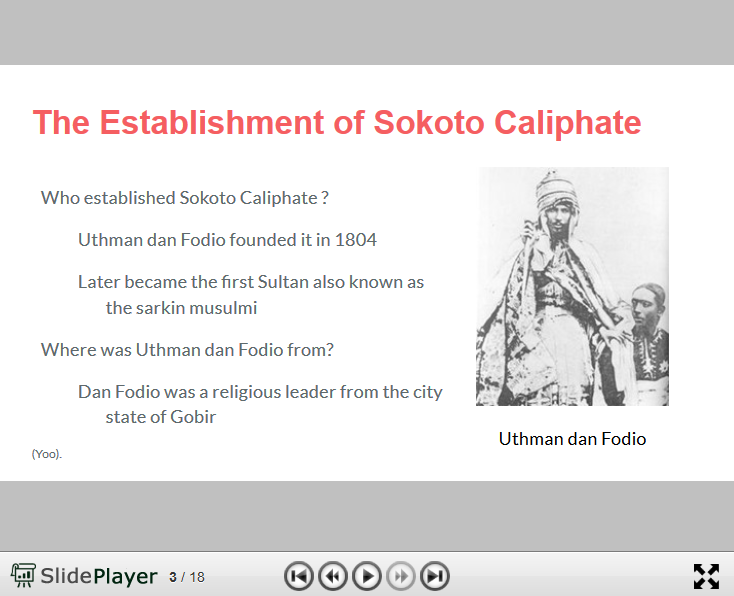 Another 'Portrait' of Usman dan Fodio