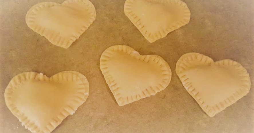 Heart Shaped Pierogies for Valentines Day