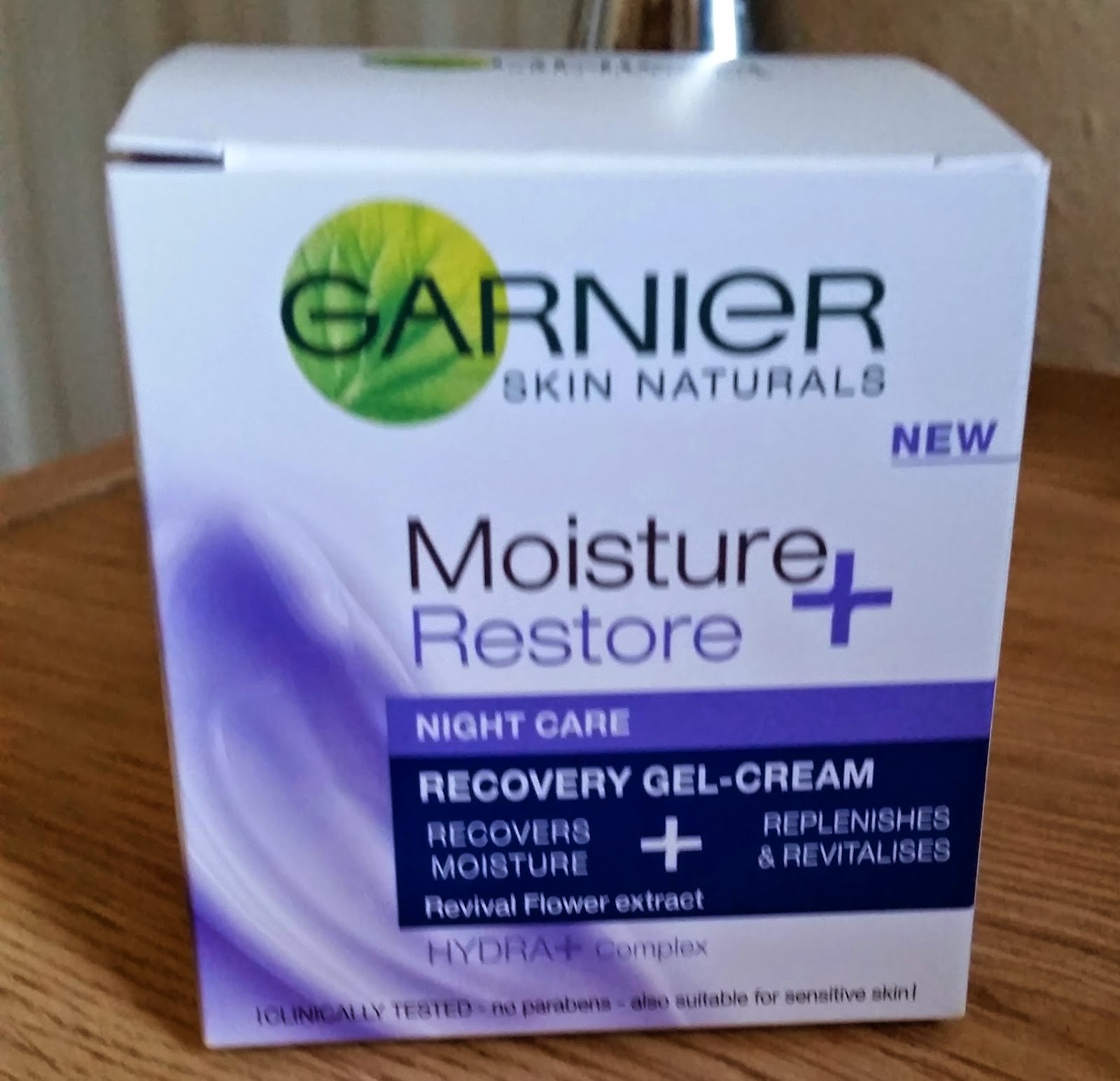 Garnier Moisture + Restore Night Care Recovery Gel Cream 50ml Review