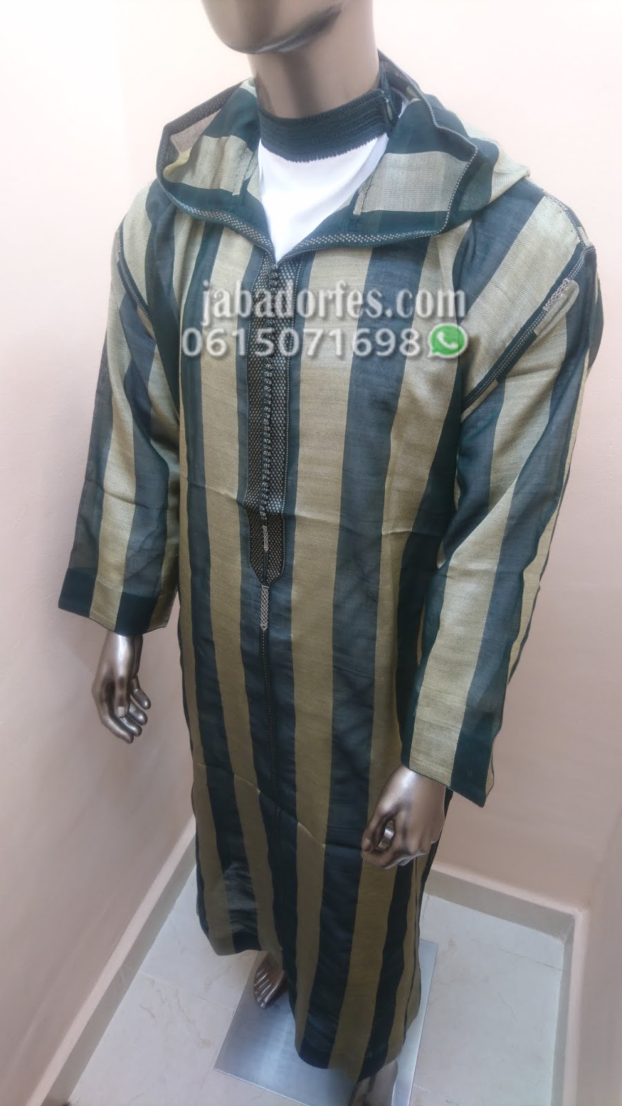 جلابة شعرى حرة مشرطة ملكية (3pcs) بيع و خياطة اللباس التقليدي المغربي جلابة شعرى حرة مشرطة ملكية (3pcs) بيع و خياطة اللباس التقليدي المغربي