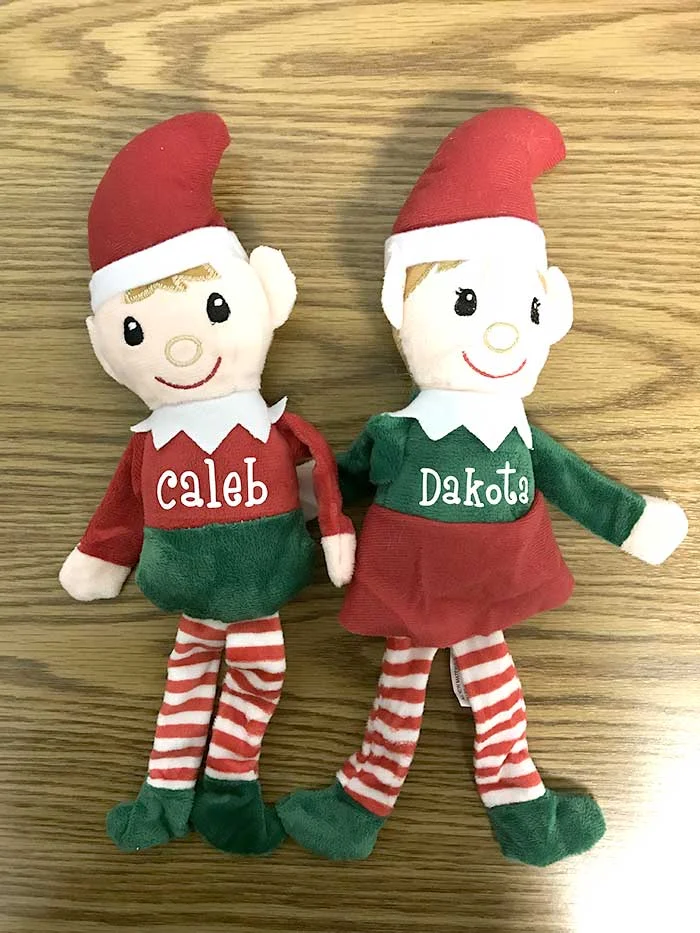 How to Make Dollar Tree Personalized Elves (Without a Heat Press