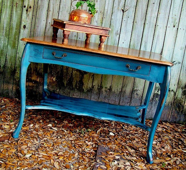 Raw natural wood furniture