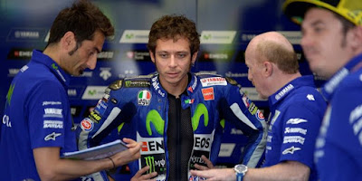 Dashed, Rossi Fixed Start From Position Rear in Valencia