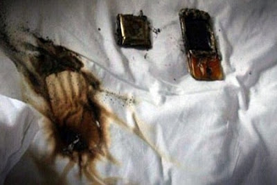 Mobile Phone Blast while Charging