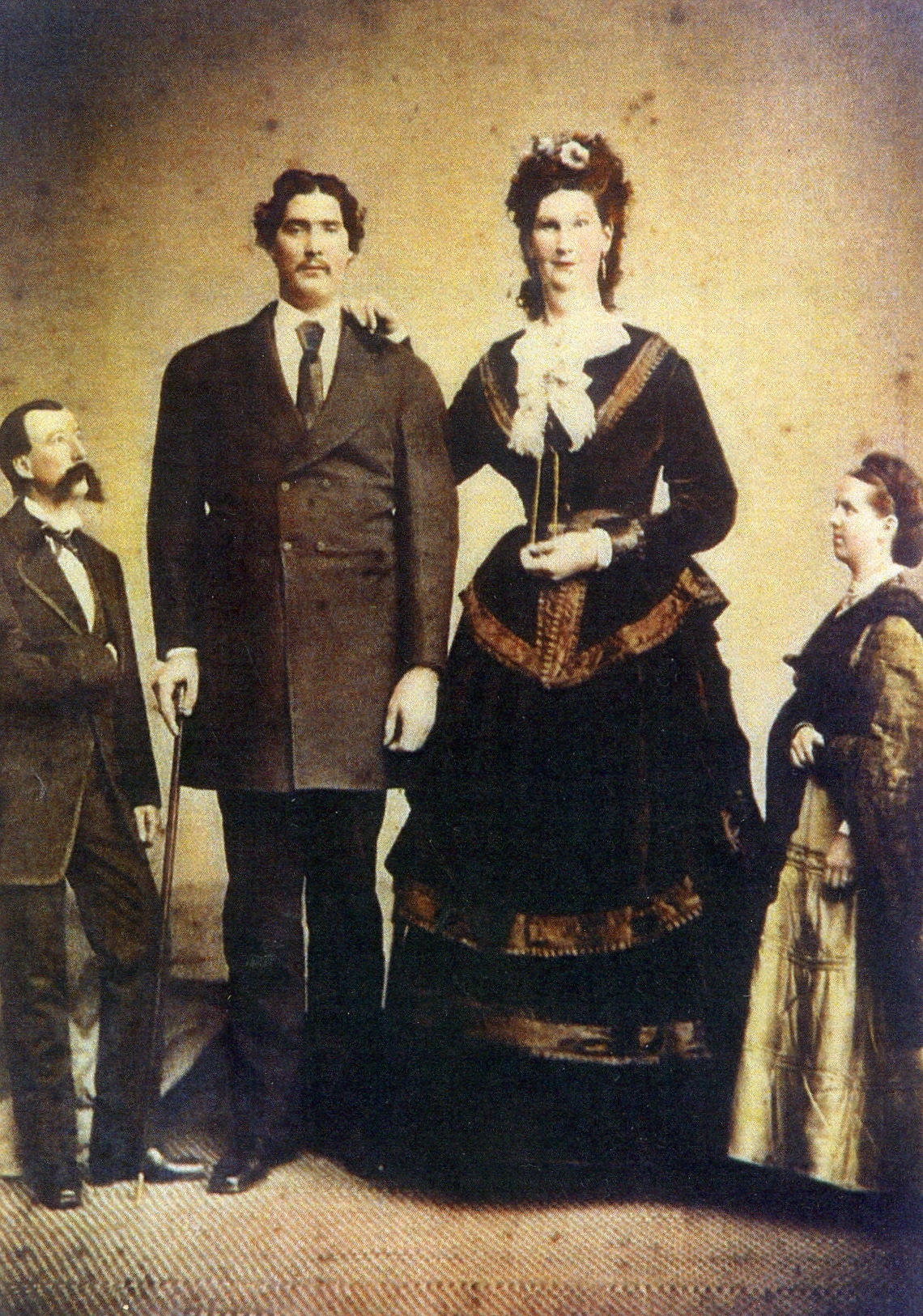 Anna Haining Bates, la mujer más alta del siglo XIX.
