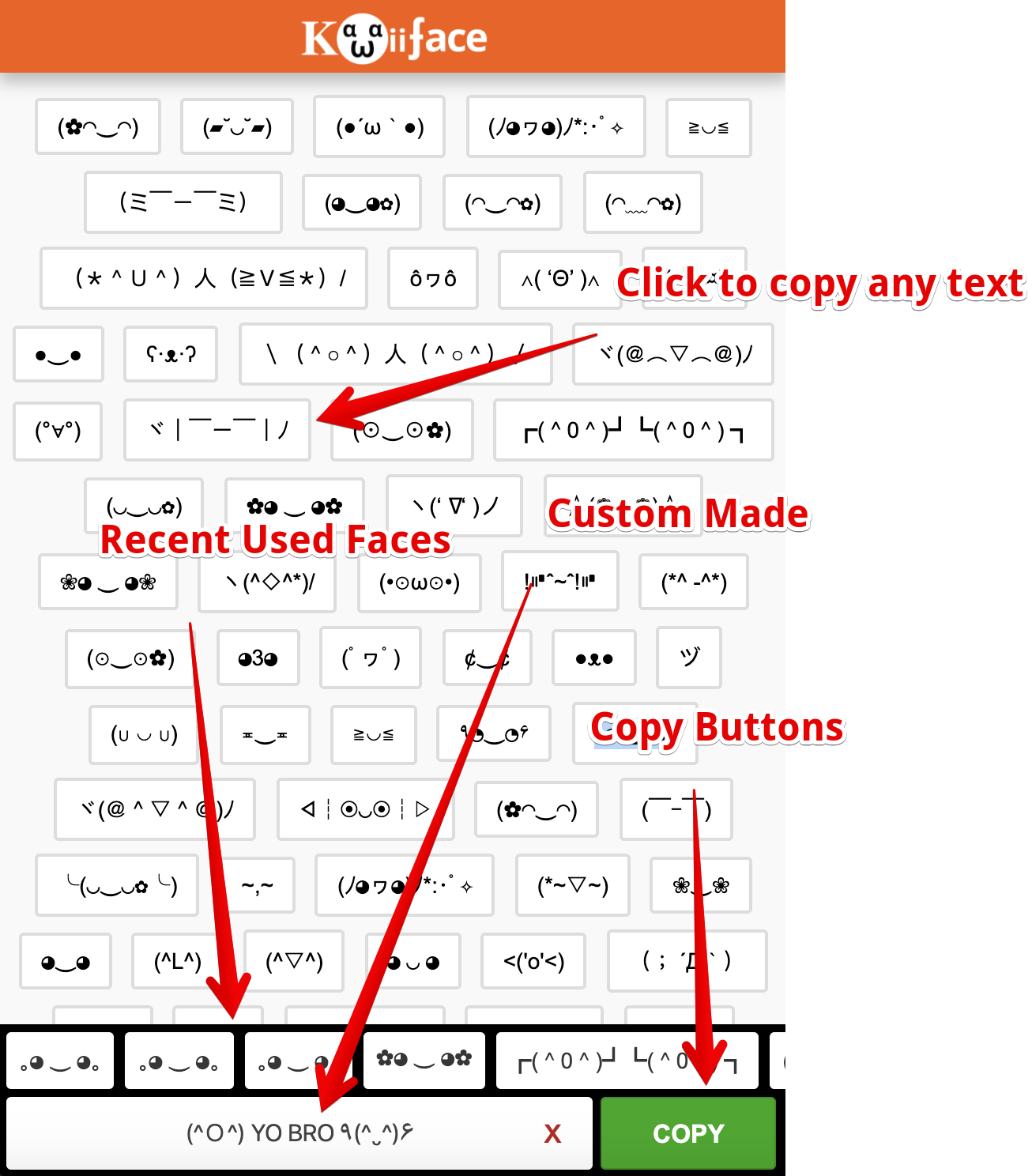 Art cute keyboard Lenny Face