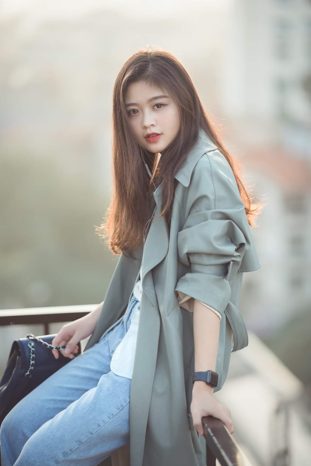 Gallery - Vietnamese cute model - Ngoc Chu - Banking beautiful girl - P5