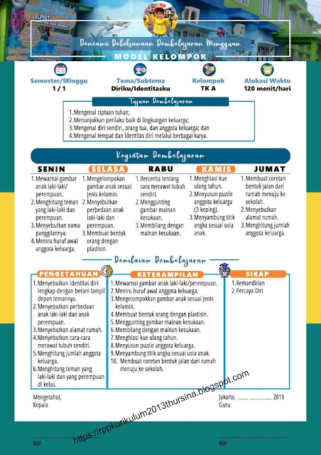 RPP Mingguan Model Sentral TK B Tahun Ajaran 2023 2 RPP%2BINSPIRATIF 10