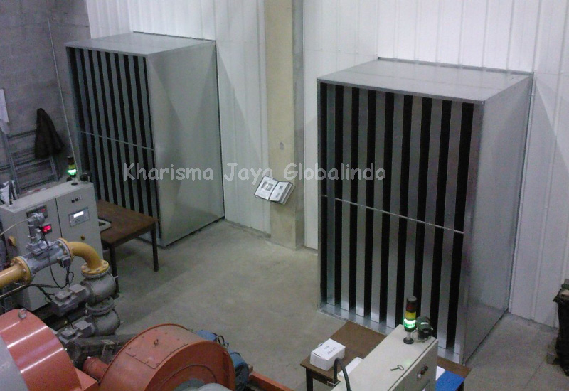 Sound Attenuator Genset Intake dan Discharge Jasa Pembuatan Sound