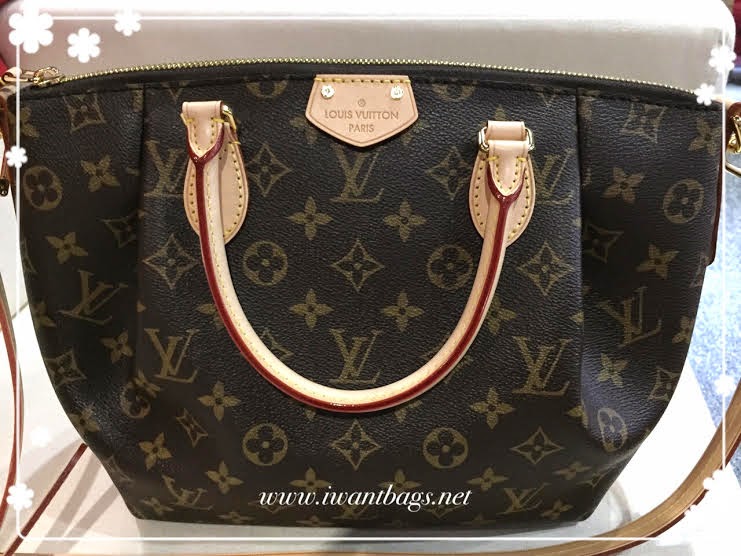 NEW! Authentic Louis Vuitton Monogram Turenne PM Tote Handbag: M48813
