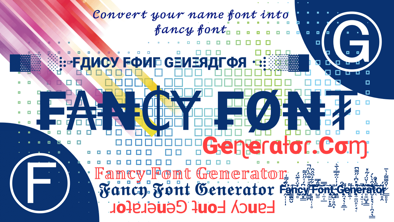 fancy font generator fancy text generator