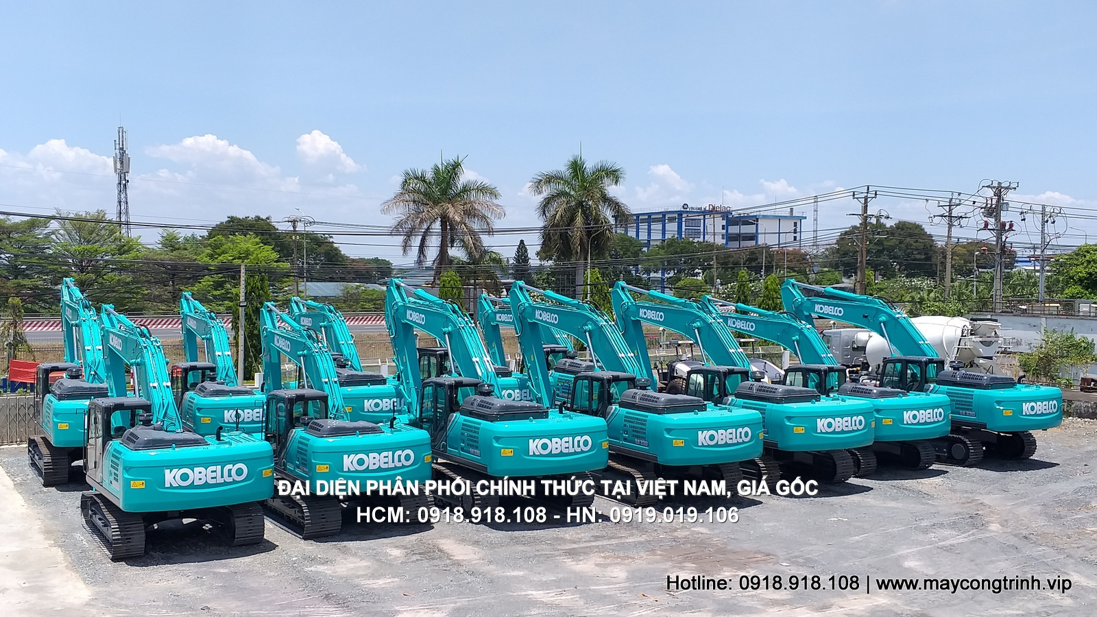 Máy Xúc đào Kobelco, Sản phẩm