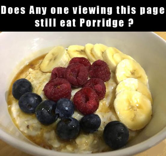 English porridge