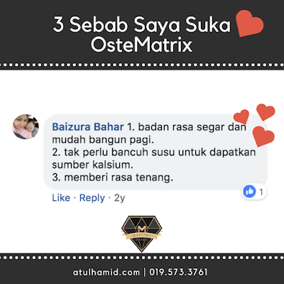 Testimoni OsteMatrix: 3 Sebab Kenapa Mereka Suka OsteMatrix