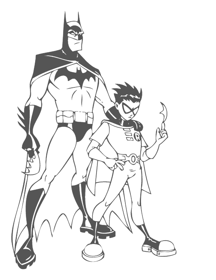 Blog MegaDiverso: Batman para colorear e imprimir